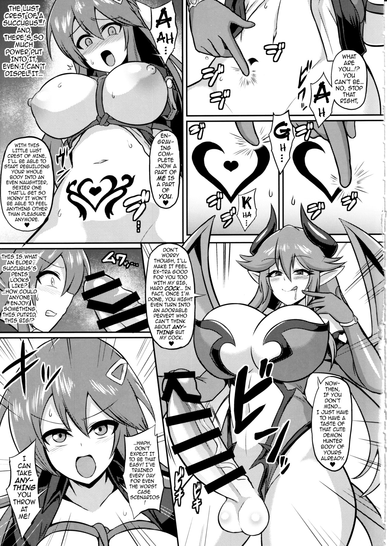 Hentai Manga Comic-A Lesbian Succubus's Lust Crest Pleasure Training 2-Read-6